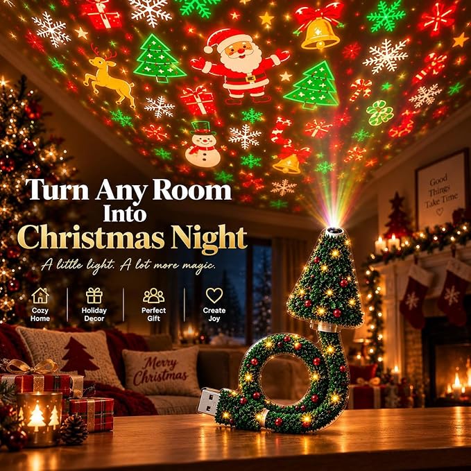 TwinkleWish™ – Christmas Projector